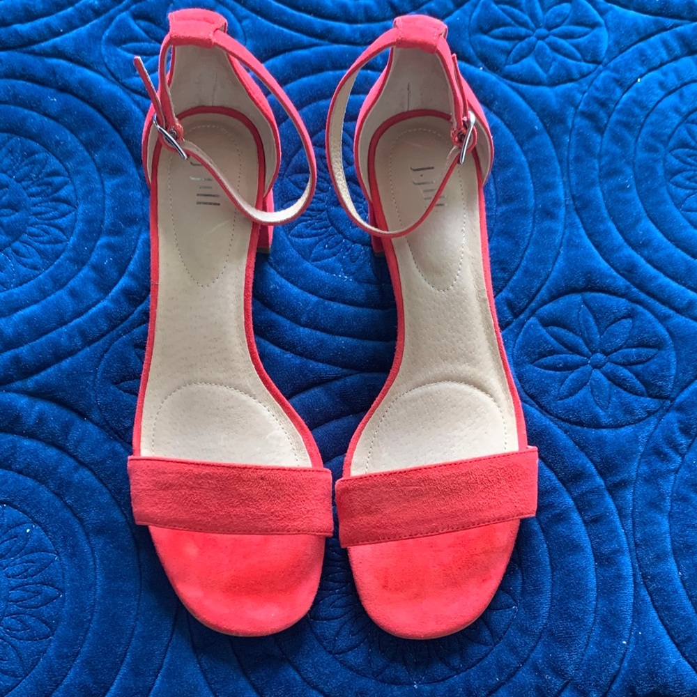 J. Jill Vibrant Red Sandals